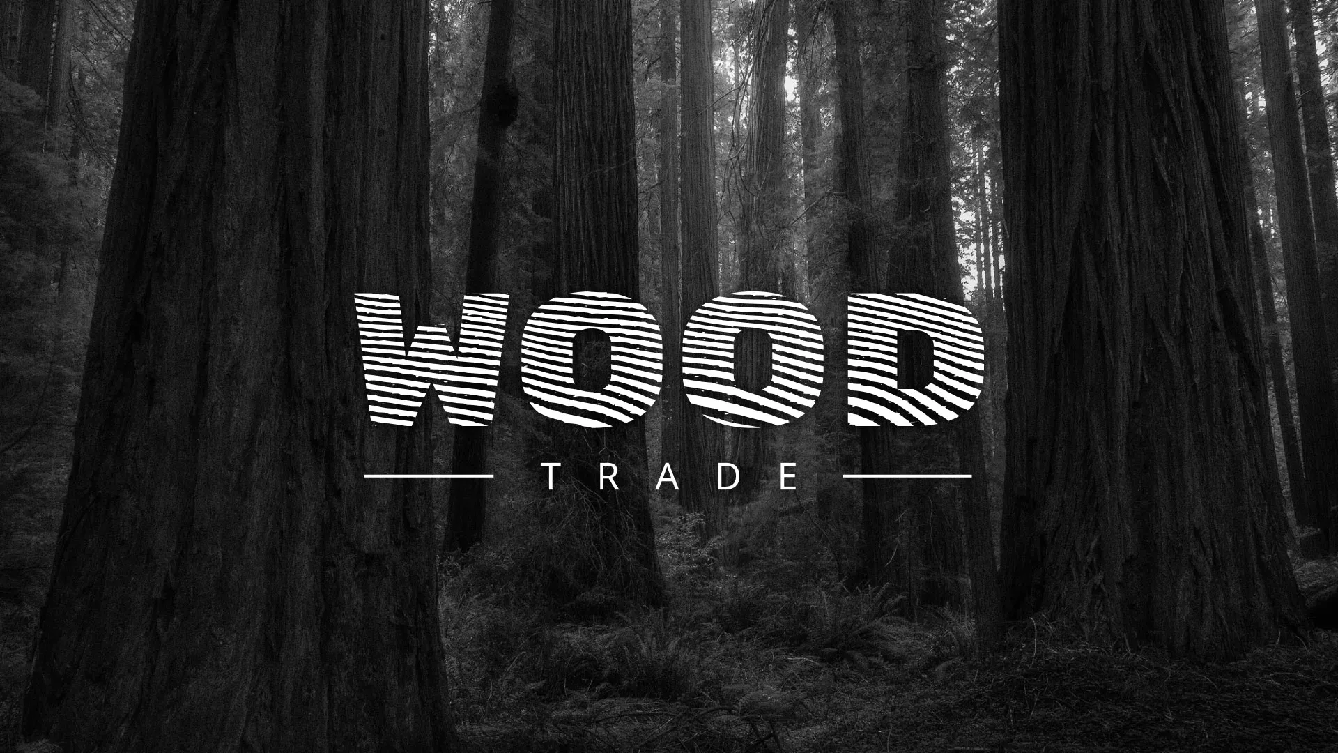 Разработка логотипа для компании «Wood Trade» в Большом Камне