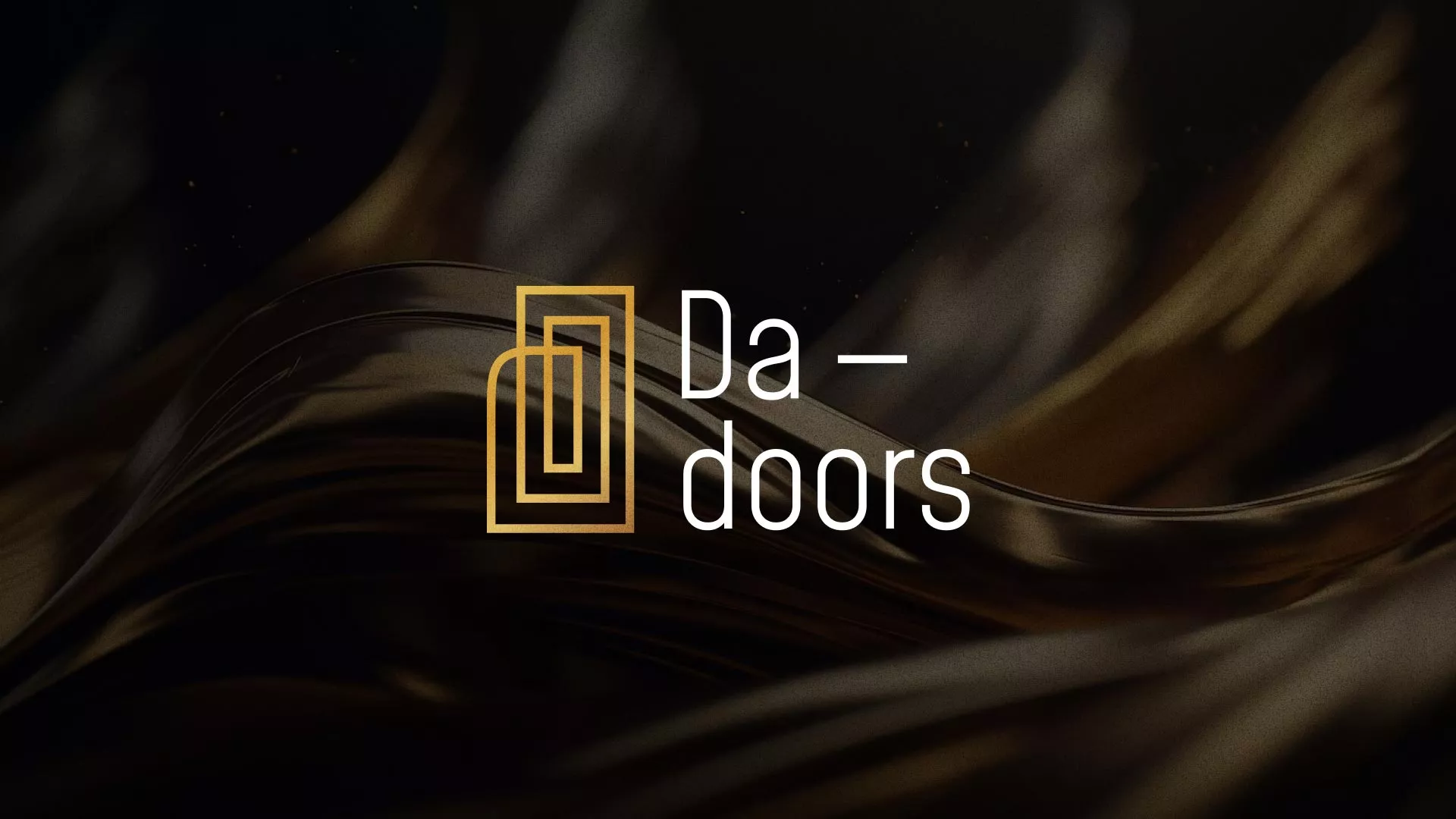 Разработка логотипа для компании «DA-DOORS» в Большом Камне
